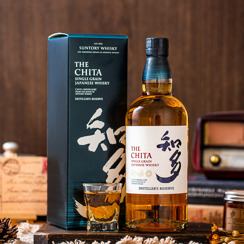 知多威士忌单一谷物The Chita 日威礼盒700mL